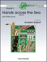 Hands Across the Sea Concert Band sheet music cover
